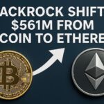 BlackRock Shifts $561M from Bitcoin to Ethereum 2 BlackRock shifts 561M from Bitcoin to Ethereum
