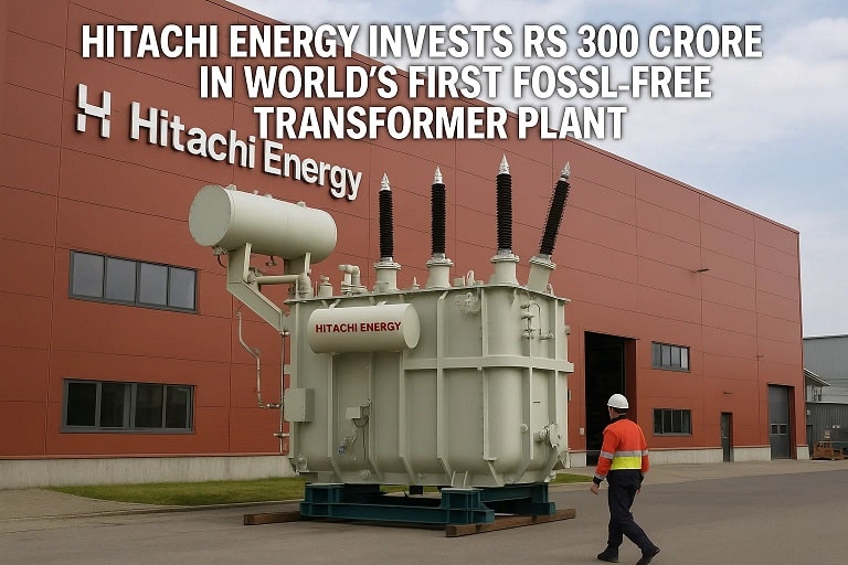 Hitachi Energy Invests Rs 300 Crore in World’s First Fossil-Free Transformer Plant 1 Hitachi Energy invests Rs 300 crore in worlds first fossil free transformer plant