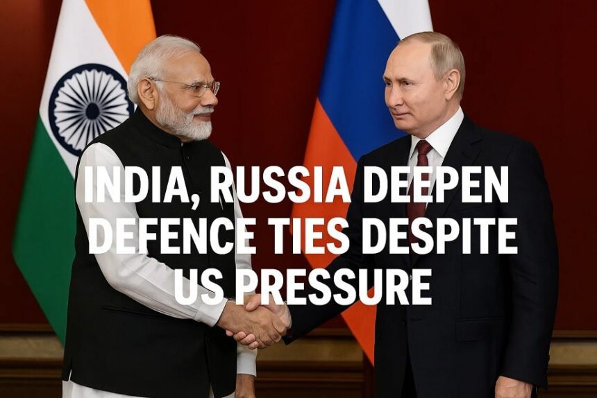 India and Russia Deepen Defense Ties Amid U.S. Pressure 1 India and Russia Deepen Defense Ties Amid US Pressure