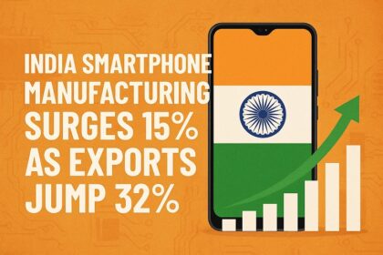 India’s Smartphone Manufacturing Surge: 15% Growth with 32% Export Jump 15 India smartphone manufacturing surges 15 as exports jump 32