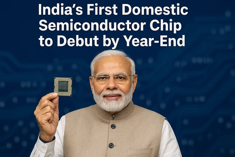 India’s First Domestic Semiconductor Chip to Debut by Year-End 1 Indias First Domestic Semiconductor Chip to Debut by Year End