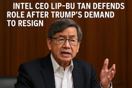 Intel CEO Defends Role After Trump’s Demand to Resign 15 Intel CEO Lip Bu Tan defends role after Trumps demand to resign