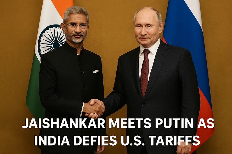 Jaishankar Meets Putin as India Defies U.S. Tariffs 1 Jaishankar Meets Putin as India Defies U.S. Tariffs