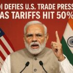 Modi defies U.S. trade pressure as tariffs hit 50% 3 Modi defies US trade pressure as tariffs hit 50