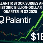 Palantir Stock Surges After Historic Billion-Dollar Quarter in Q2 2025 3 Palantir Stock Surges After Historic Billion Dollar Quarter in Q2 2025
