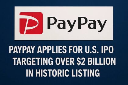 PayPay Applies for U.S. IPO, Targeting Over $2 Billion 17 PayPay Applies for U.S. IPO Targeting Over 2 Billion