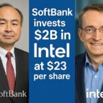 SoftBank Invests $2 Billion in Intel at $23 per Share 3 SoftBank Invests 2 Billion in Intel at 23 per Share