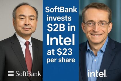 SoftBank Invests $2 Billion in Intel at $23 per Share 15 SoftBank Invests 2 Billion in Intel at 23 per Share