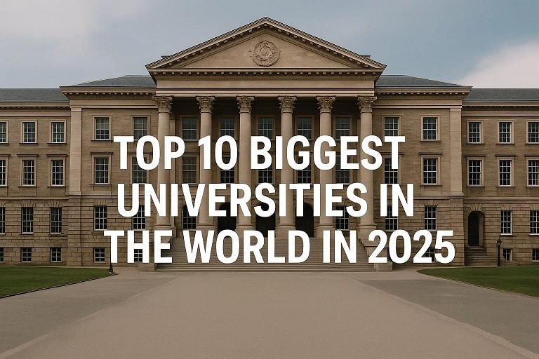 Top 10 Biggest Universities in the World in 2025 1 Top 10 Biggest Universities in the World in 2025