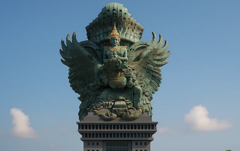 World’s Tallest Lord Vishnu Statue Towers Over Statue of Liberty 1 Worlds Tallest Lord Vishnu Statue