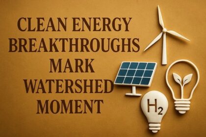 Clean Energy Breakthroughs Mark Watershed Moment 17 Clean Energy Breakthroughs Mark Watershed Moment
