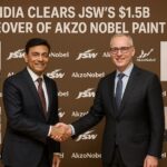 India Clears JSW's $1.5B Takeover of Akzo Nobel Paint Unit 3 India Clears JSW 15B Takeover of Akzo Nobel Paint Unit