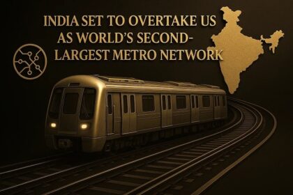 India Set to Overtake US as World’s Second-Largest Metro Network 19 India Set to Overtake US as Worlds Second Largest Metro Network