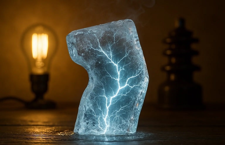 Scientists Discover Ordinary Ice Generates Electricity 1 Scientists Discover Ordinary Ice Generates Electricity