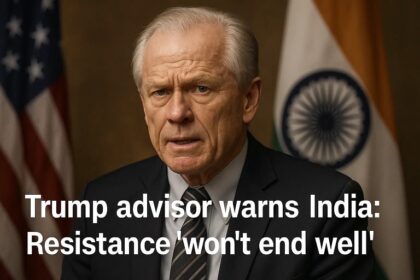Trump Advisor Warns India: Resistance 'Won't End Well' 17 Trump advisor warns India
