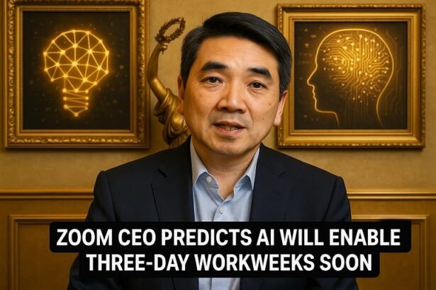 Zoom CEO Predicts AI Will Enable Three Day Workweeks Soon