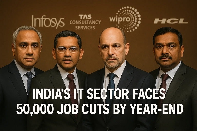 India IT Sector Faces 50000 job cut