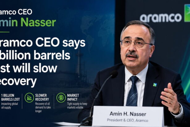 Aramco CEO Warns 1 Billion Barrels of Lost Oil Will Slow Market Recovery