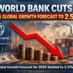 World Bank Cuts 2026 Global Growth Forecast to 2.5