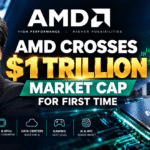 AMD crosses 1 trillion market cap for first time