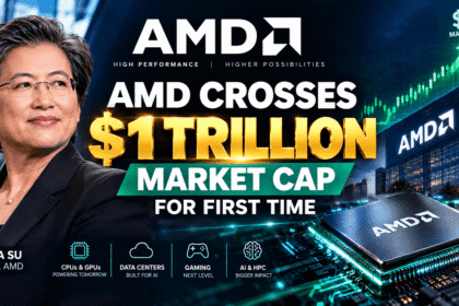 AMD crosses 1 trillion market cap for first time