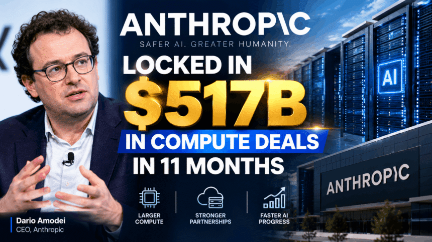 Anthropic Locked in 517B in Compute Deals in 11 Months