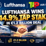Lufthansa Wins 44.9 TAP Stake in 1.2 Billion Deal