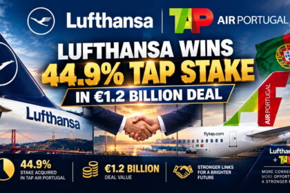 Lufthansa Wins 44.9 TAP Stake in 1.2 Billion Deal